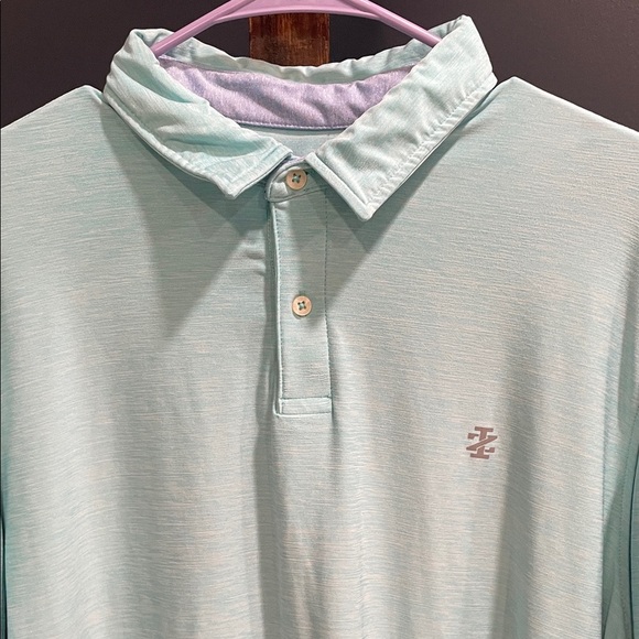 Izod Mint Green Polo Shirt - Picture 3 of 4